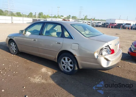 2004 Toyota Avalon Xl z USA, uszkodzony, nr VIN 4T1BF28B94U369328
